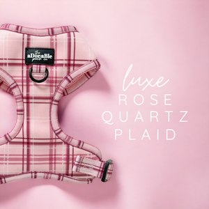LUXE Rose Quartz Plaid