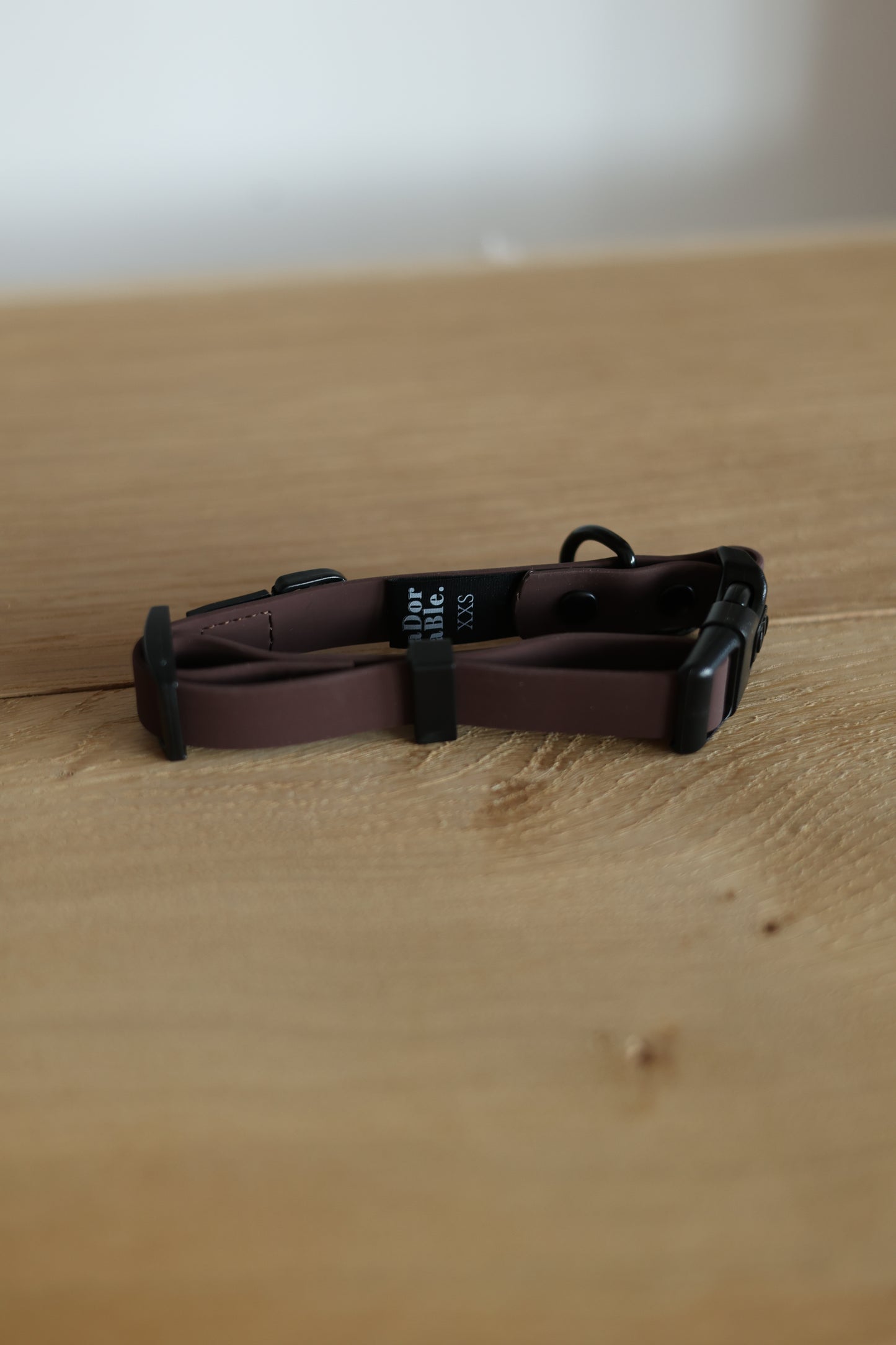 HydroFlex Lite™ Waterproof Dog Collar - Chocolate - XXS - SECONDS