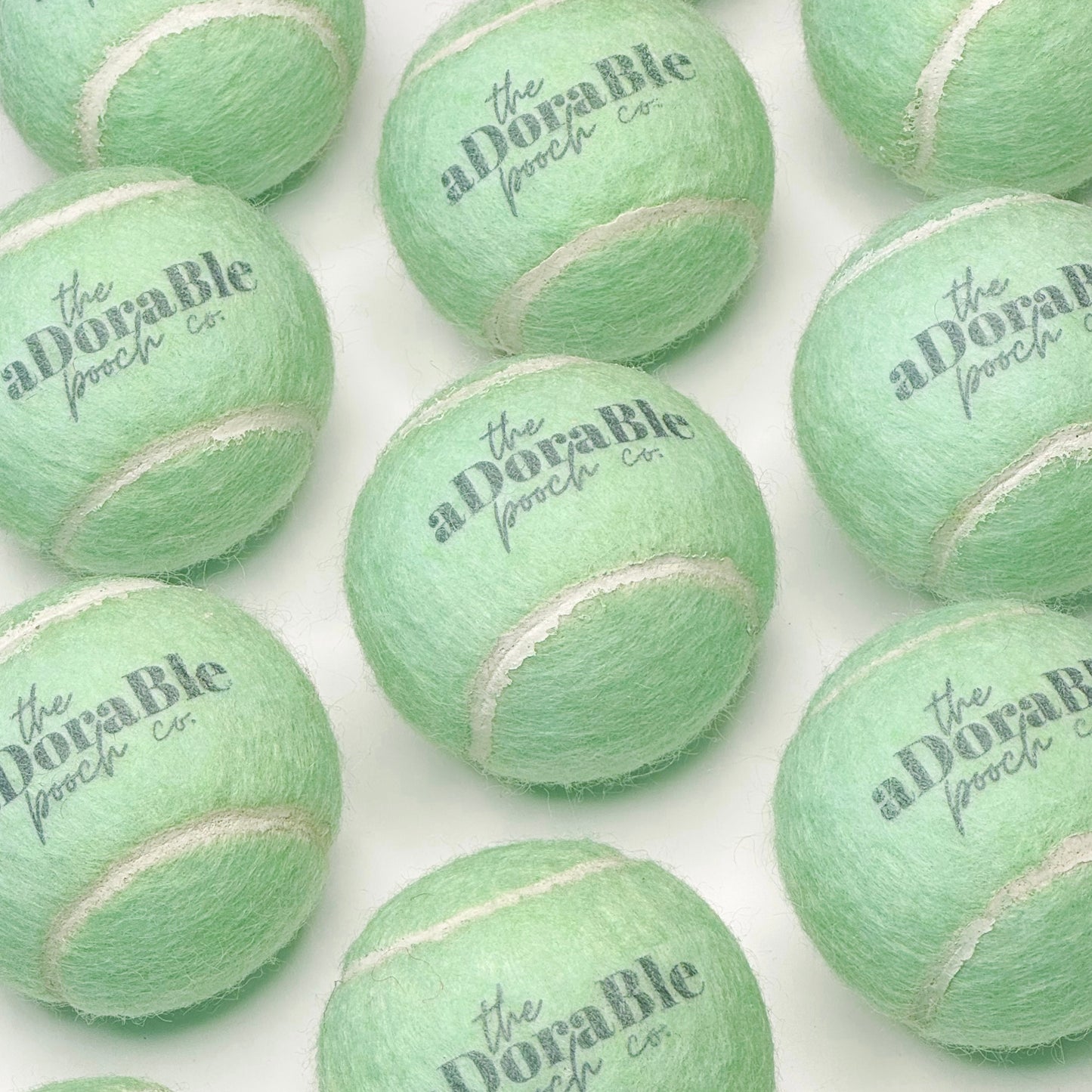 The aDoraBle Pooch Co Tennis Ball - Pistachio