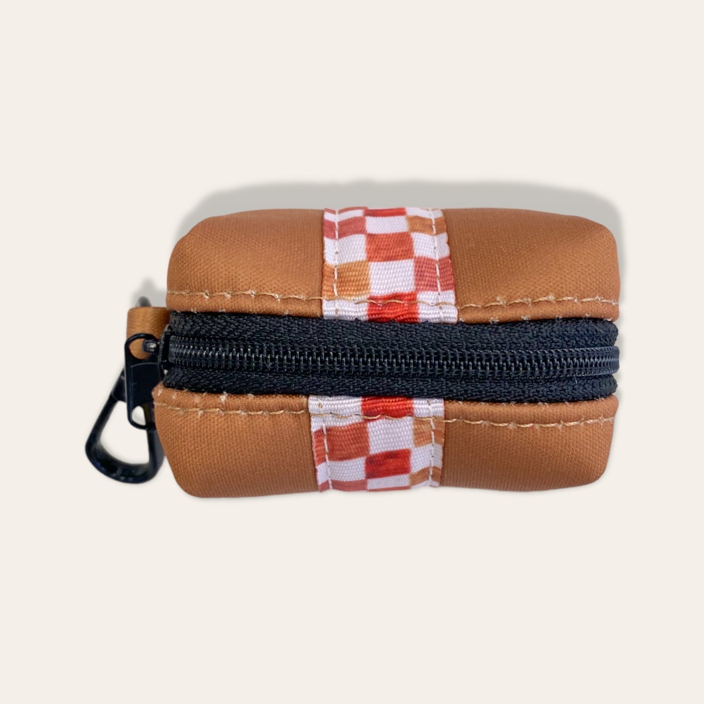 Poop Bag Holder - Gingerbread Waffle