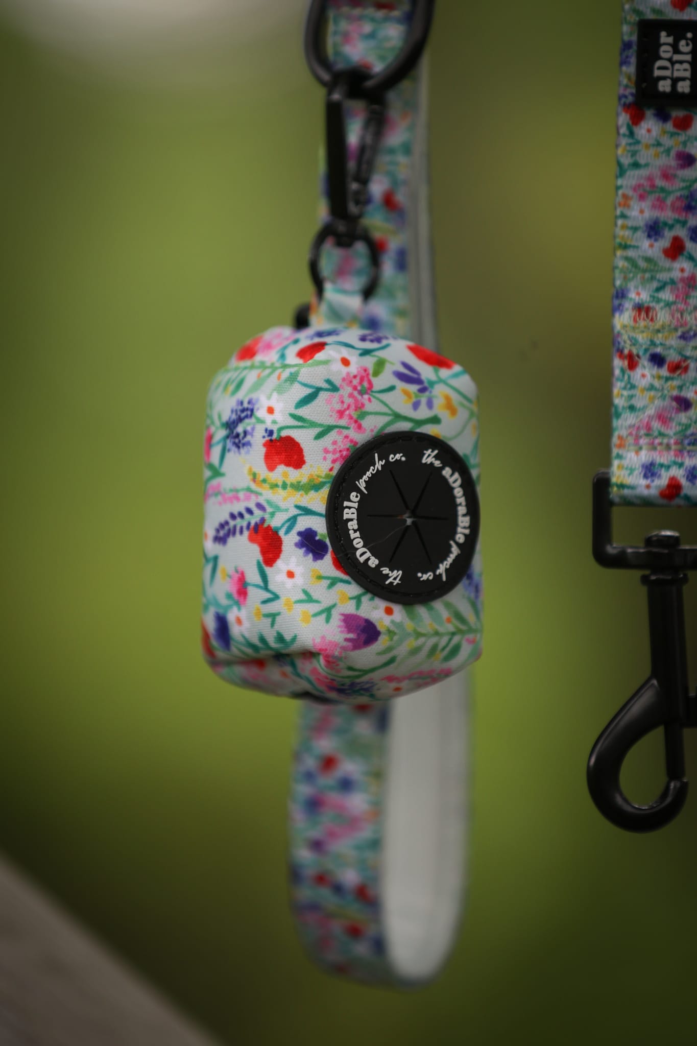 Poop Bag Holder - Wildflower Meadow