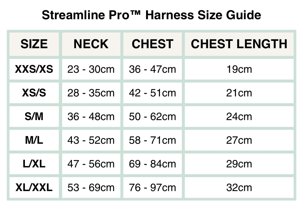 Streamline Pro™ Dog Harness - Heritage Collection - Strawberry Cottage