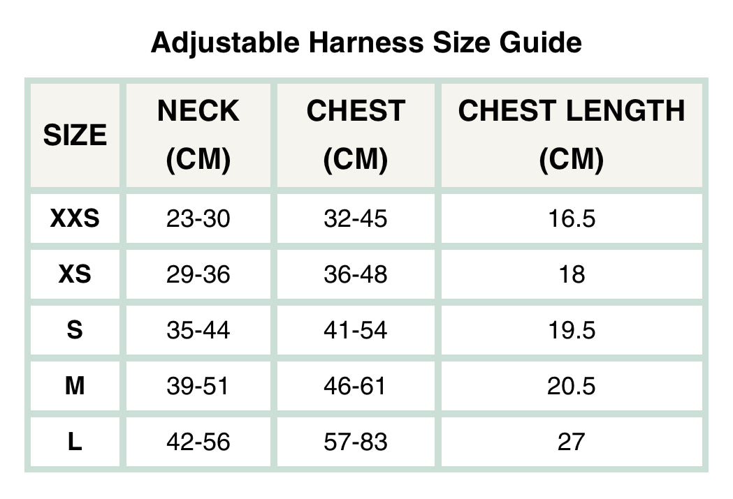 Adjustable Harness - Sunflower Meadow - XS