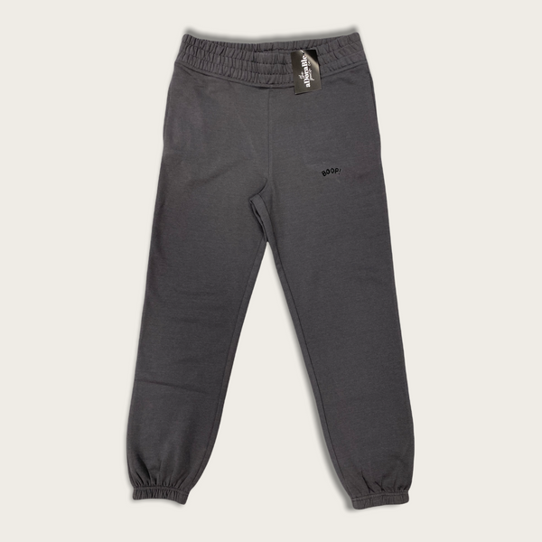 Embroidered Classic Joggers - The aDoraBle Pooch Co x Boop My Nose - Charcoal Grey