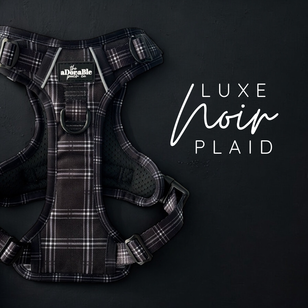 LUXE Noir Plaid