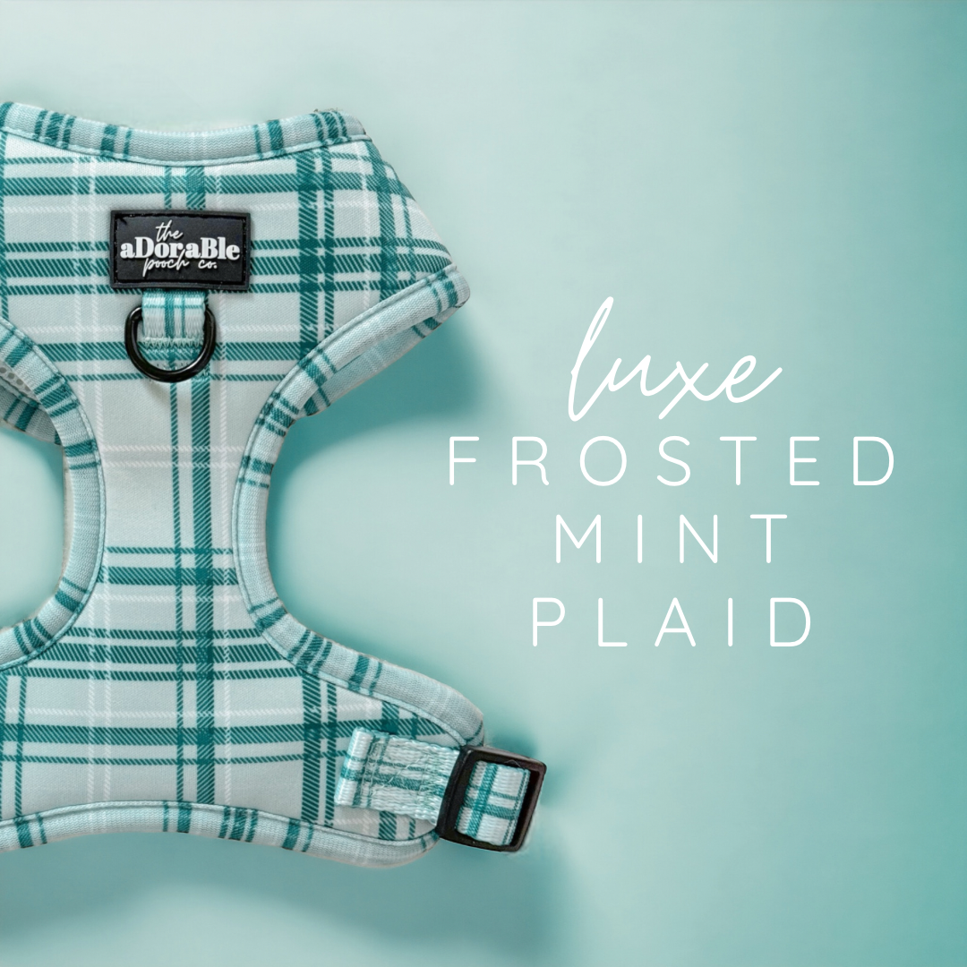 LUXE Frosted Mint Plaid