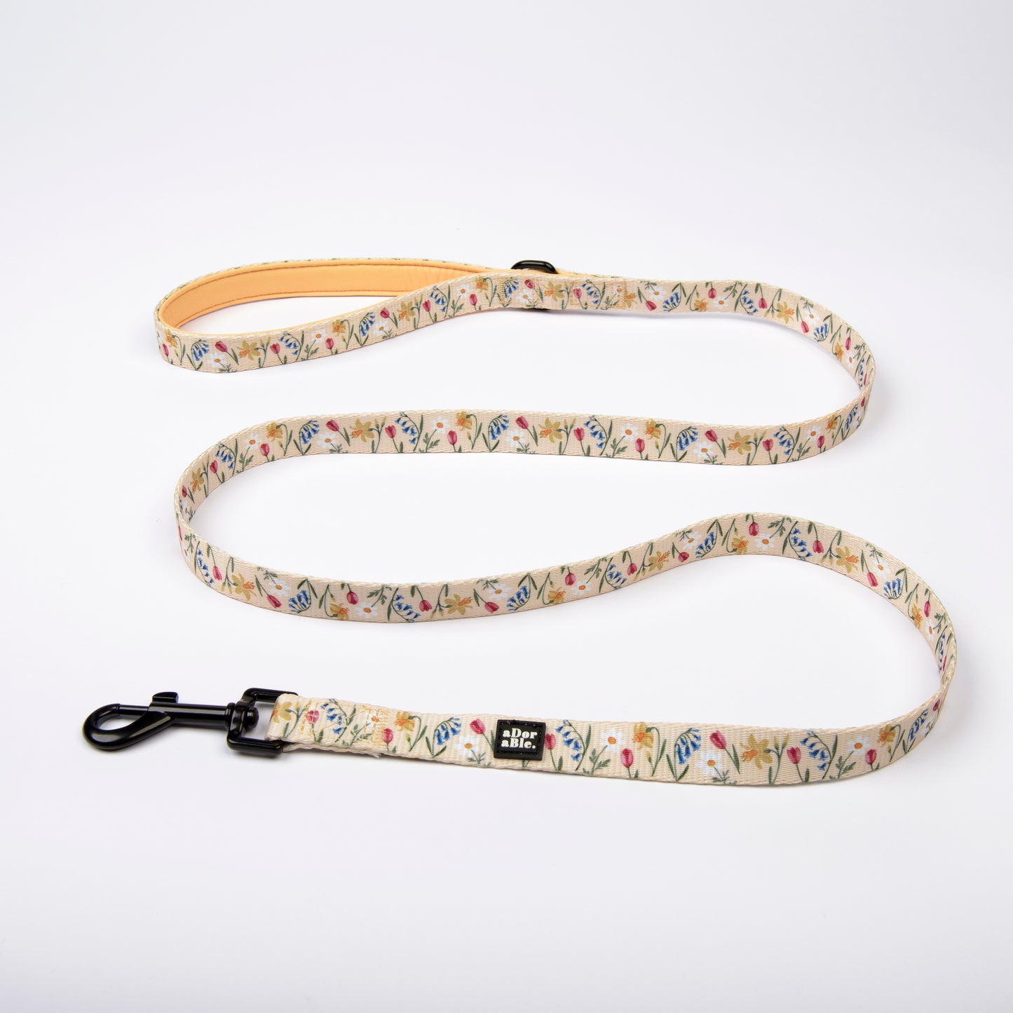 Fabric Dog Lead - Spring Garden
