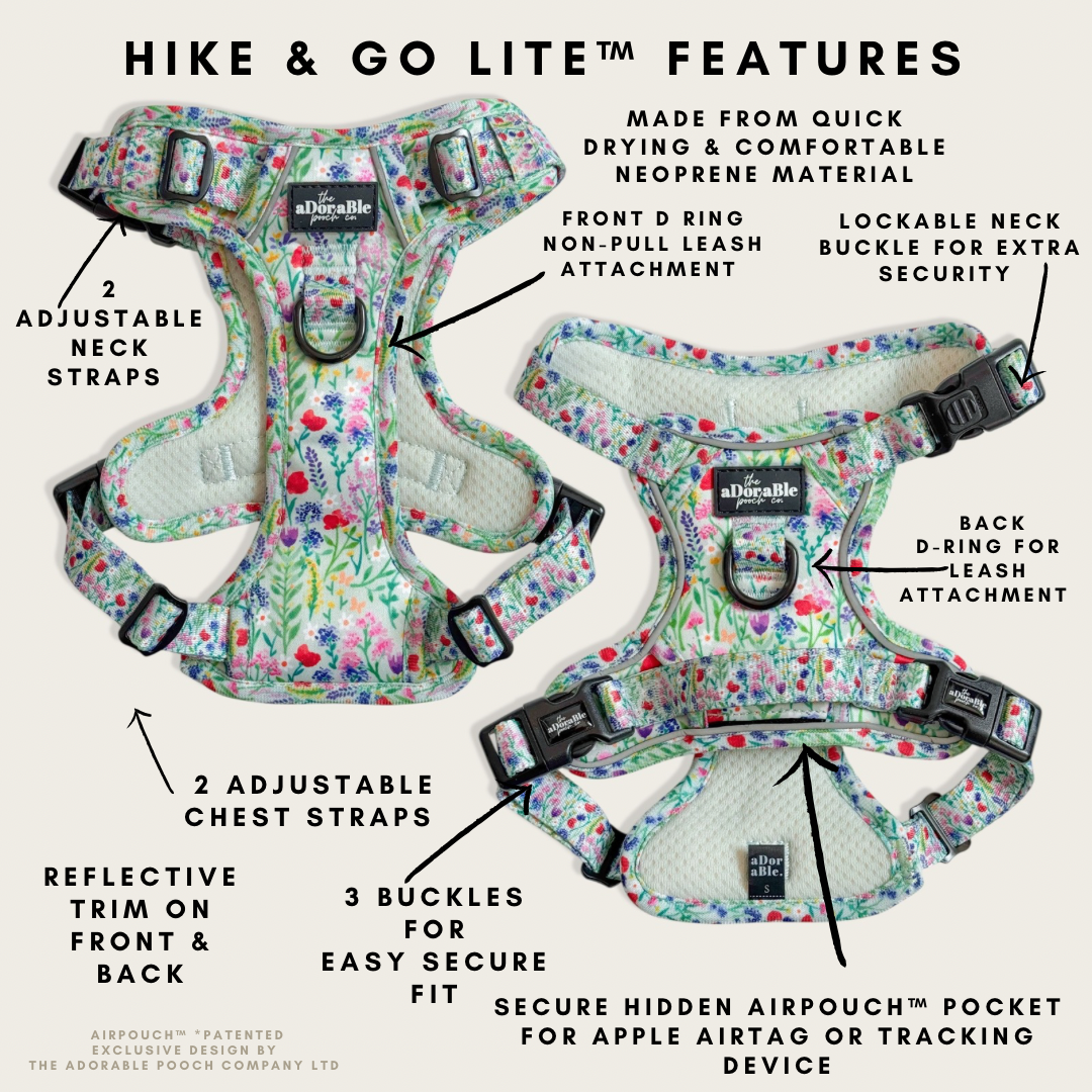 Hike & Go Lite™ Harness - Wildflower Meadow
