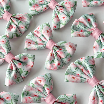 Sailor Bow Tie - Peony Petals