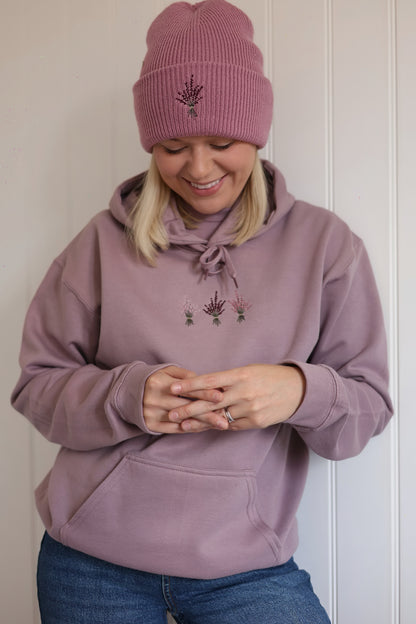 Classic Beanie - Highland Heather - Mauve