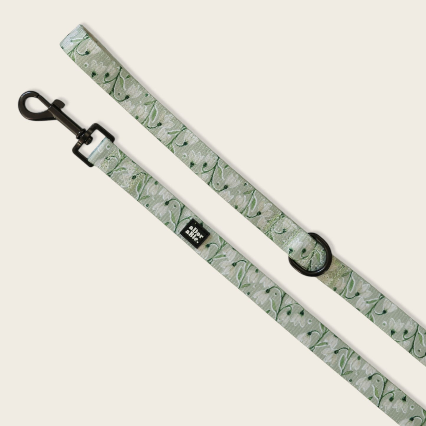 Dog Lead - Silent Snowdrops