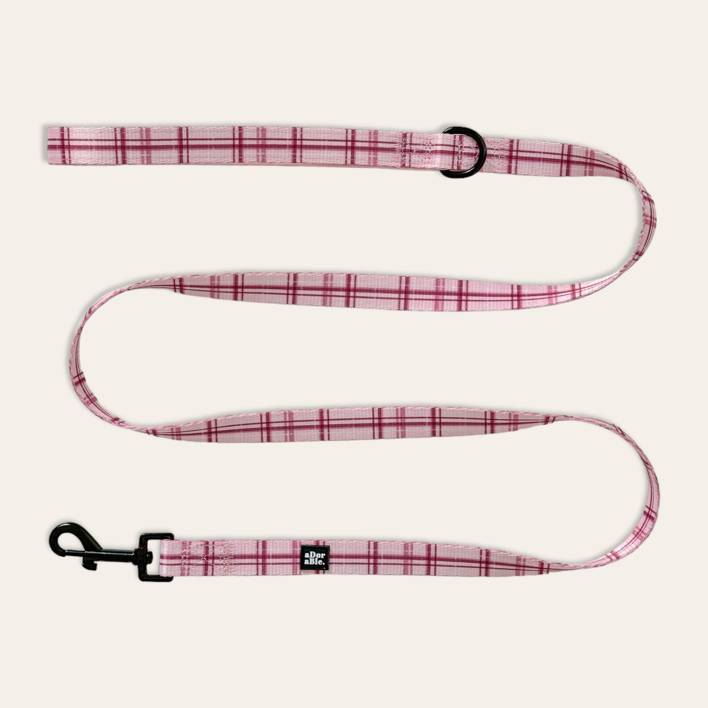 Lead - LUXE Rose Quartz Plaid