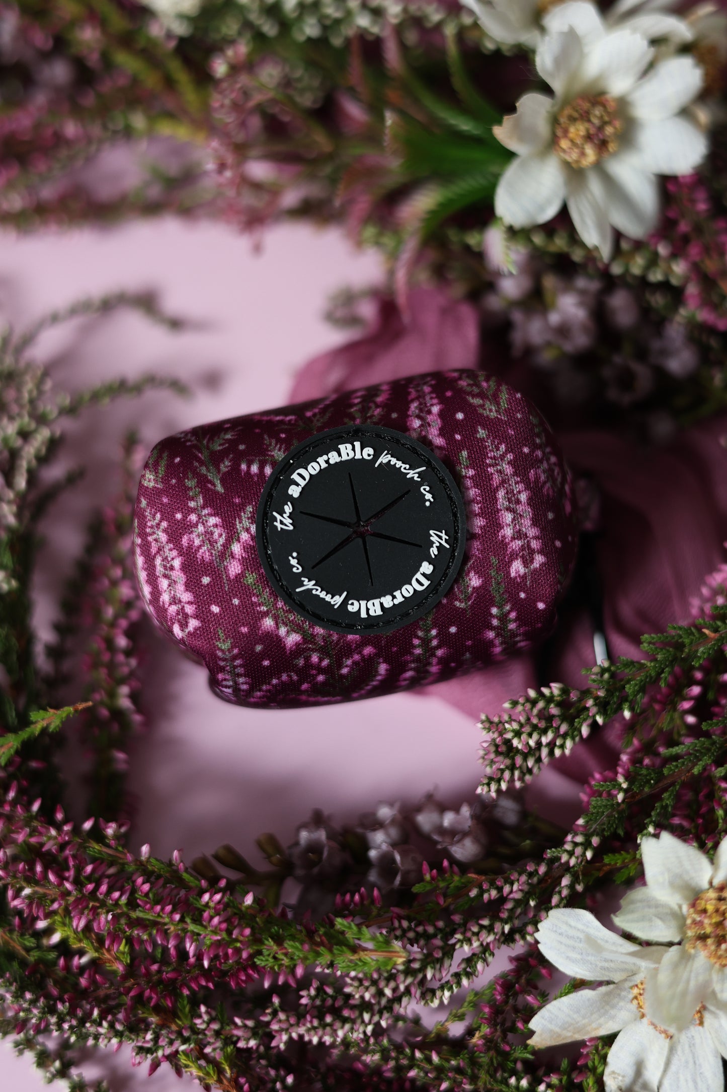 Poop Bag Holder - Highland Heather