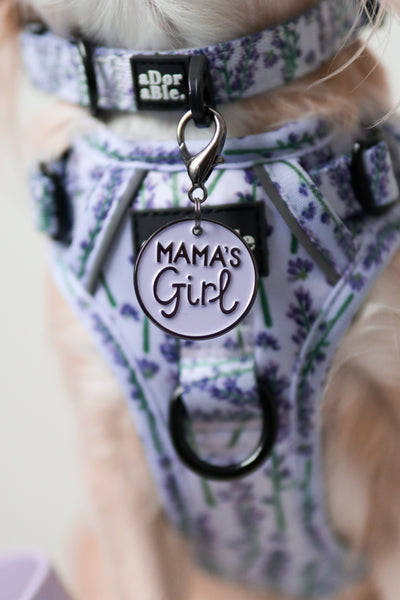 Dog Charm - Mama's Girl - Lavender