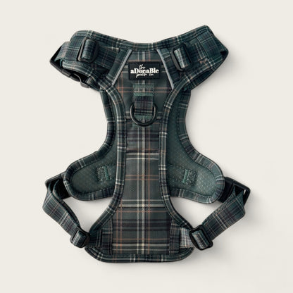 Hike & Go™ Harness - LUXE Hunter Green Plaid