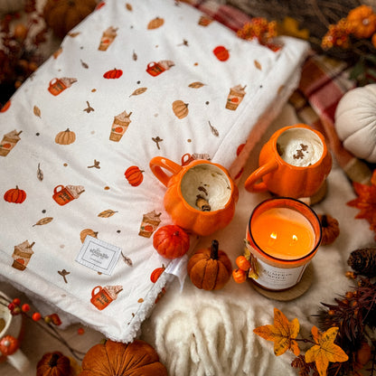 Supersize Soft Blanket - Pumpkin Harvest