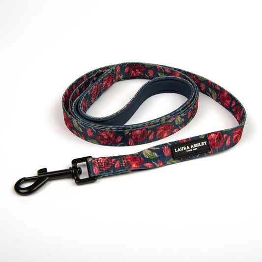 Laura Ashley Fabric Dog Lead - Gosford Meadow