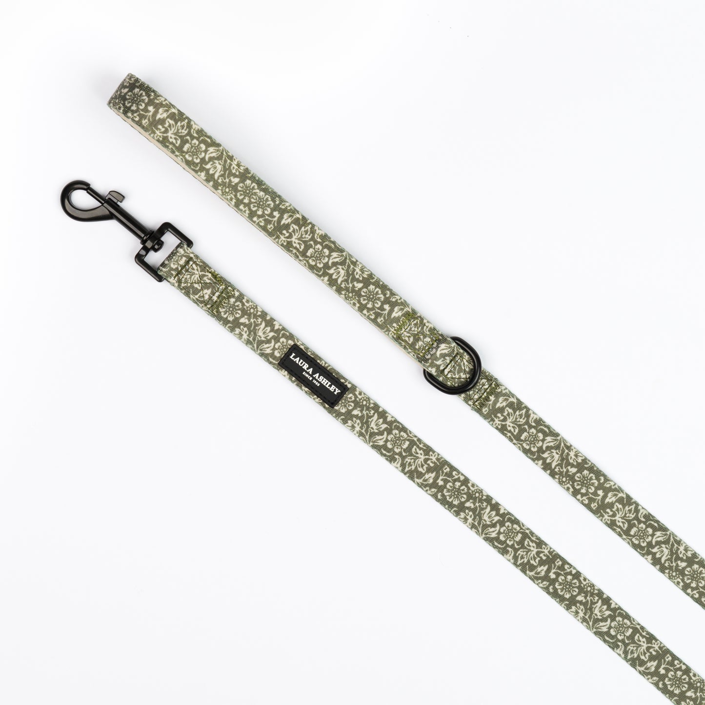 Laura Ashley Fabric Dog Lead - Sweet Alyssum