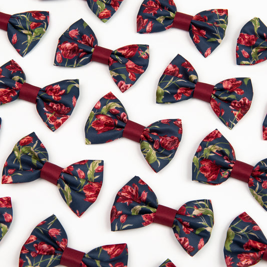 Laura Ashley Dog Dickie Bow Tie - Gosford Meadow