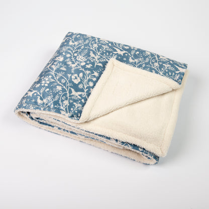 Laura Ashley Dog & Puppy Bed Blanket - Shepherd's Purse