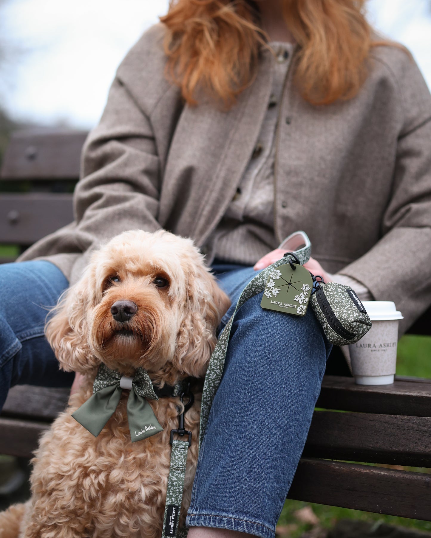 Laura Ashley Dog Waste Bag Carrier - Sweet Alyssum