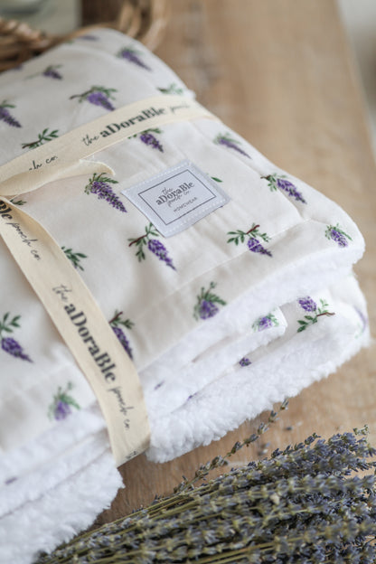 Supersize Soft Blanket - Wisteria Waltz