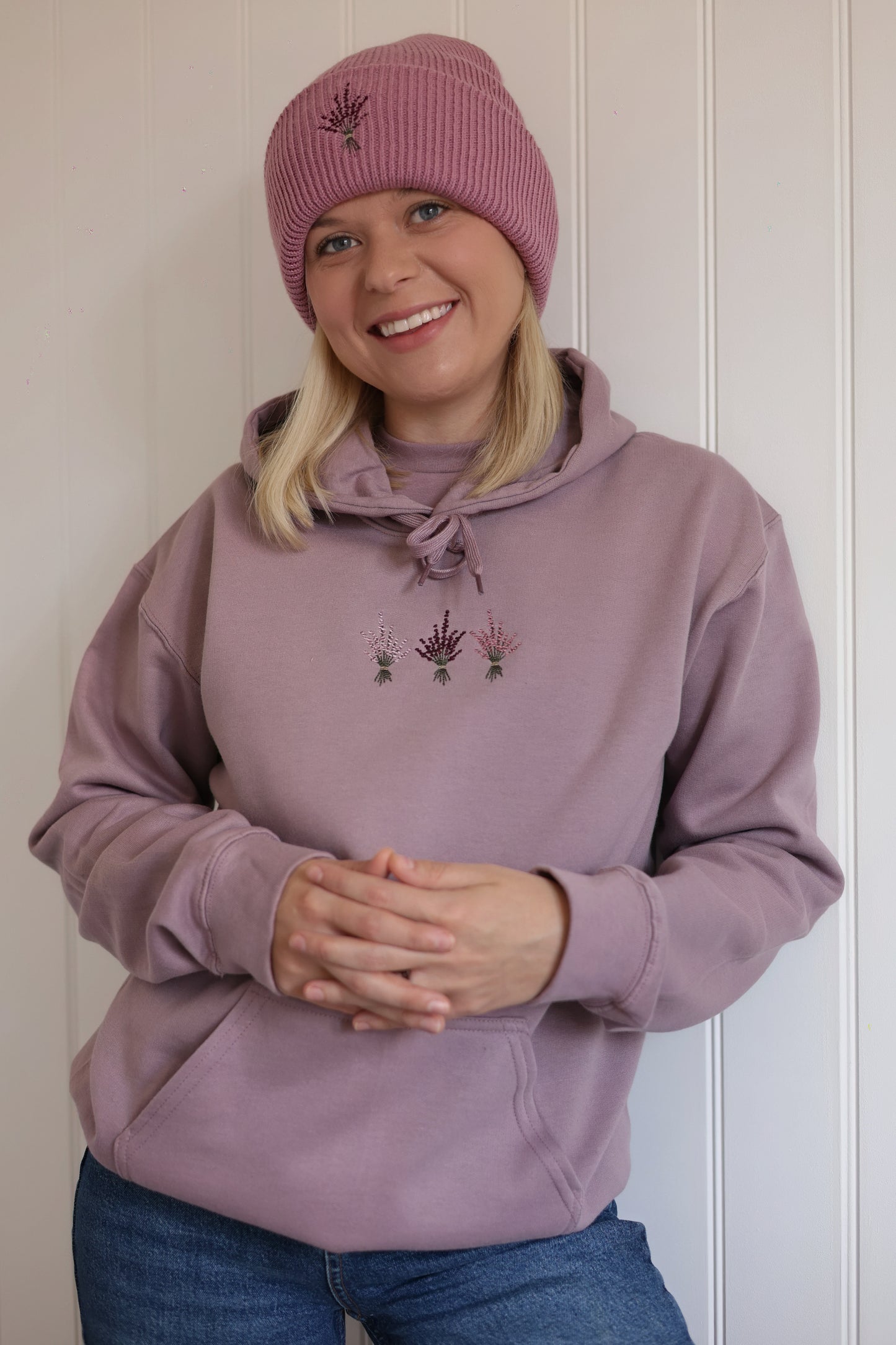 Classic Beanie - Highland Heather - Mauve
