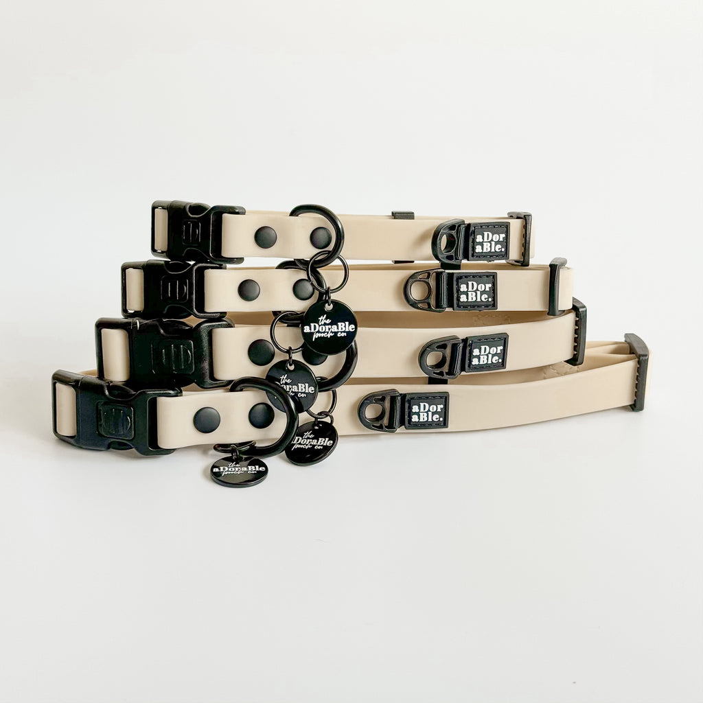 HydroFlex Lite™ Collar - Coconut Cream – The aDoraBle Pooch Company