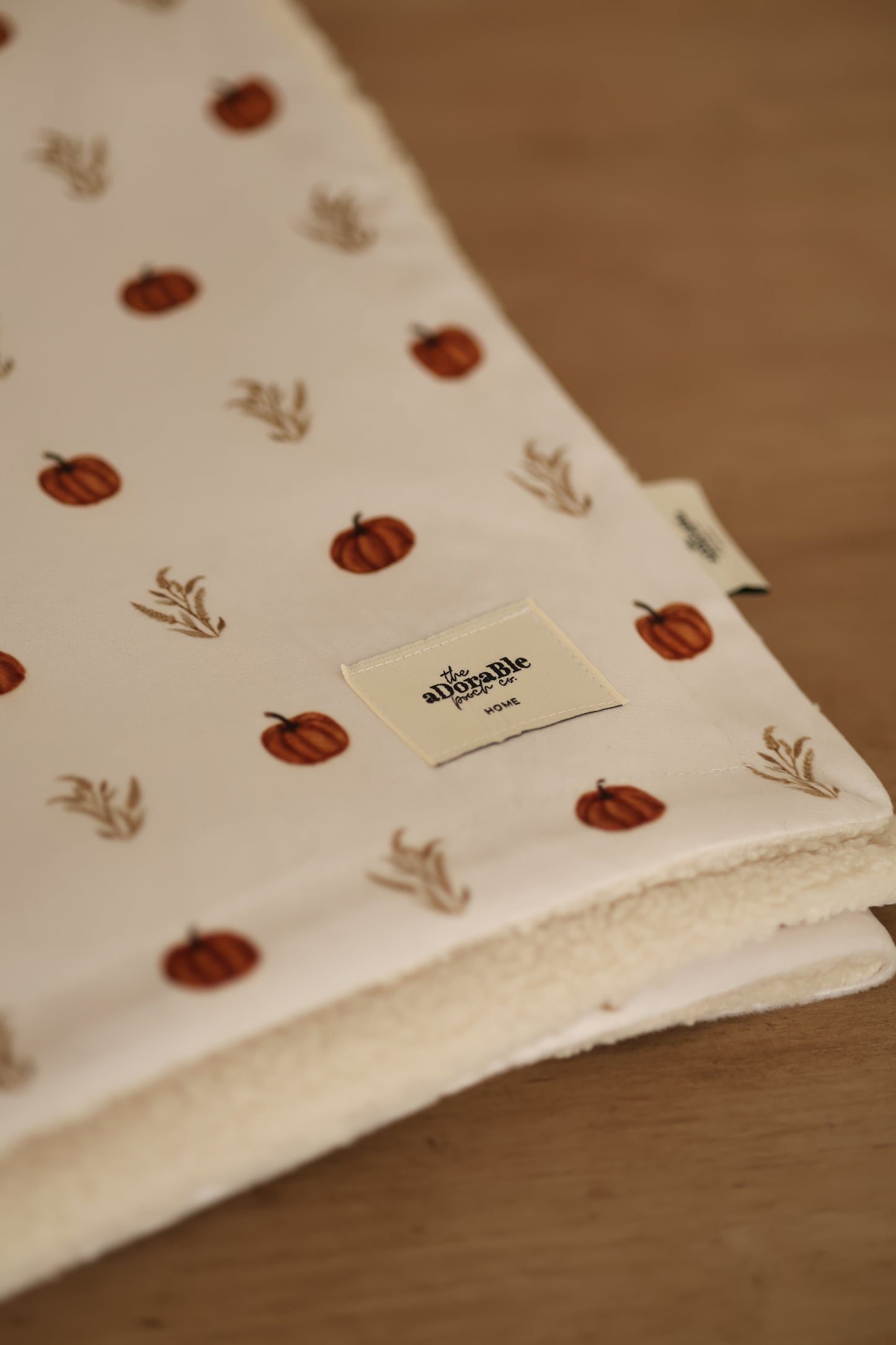 Dog Bed Blanket - Pumpkin Farm