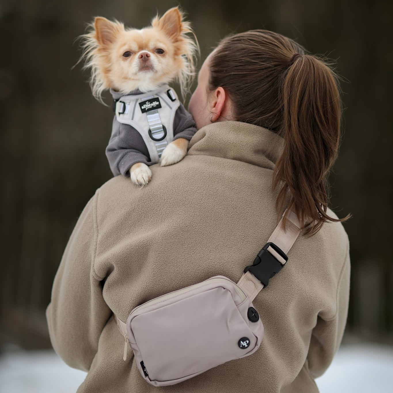 Slimline Everyday Bumbag - Beige