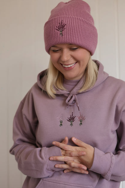 Classic Beanie - Highland Heather - Mauve