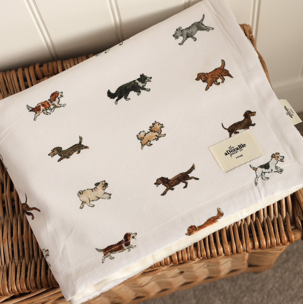 Ultra-Soft Lightweight Dog Breed Blanket