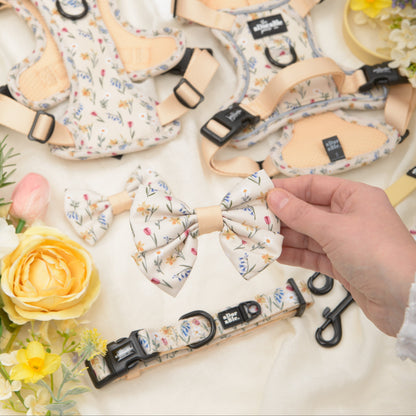 Dog Sailor Bow Tie - Spring Garden