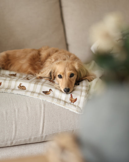 Dog & Puppy Bed Blanket - Cotswold Cottage
