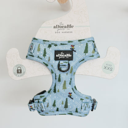 Adjustable Dog Puppy Harness - Apres Ski - XXS