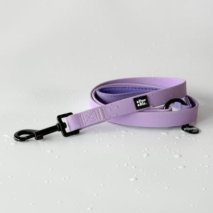 HydroFlex™ Two-tone Waterproof Dog Lead - Lavender