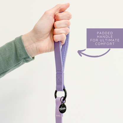 HydroFlex™ Two-tone Waterproof Dog Lead - Lavender