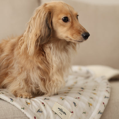 Dog & Puppy Bed Blanket - Spring Garden