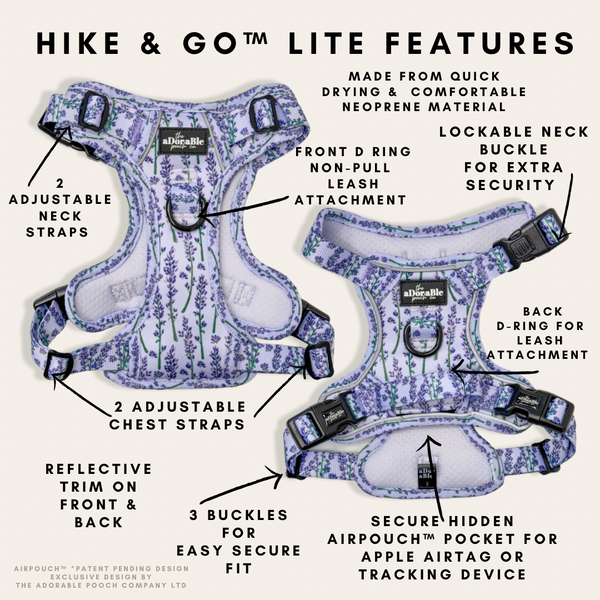 Hike & Go Lite™ Harness - Lavender Haze