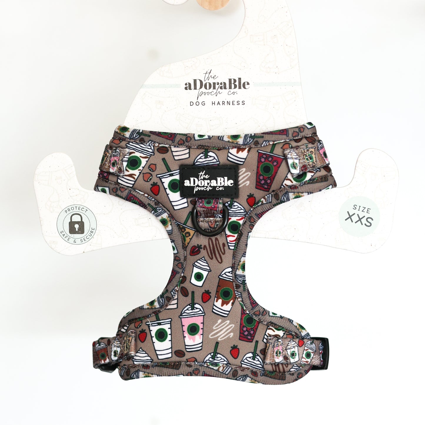 Adjustable Dog Puppy Harness - Frappe - XXS