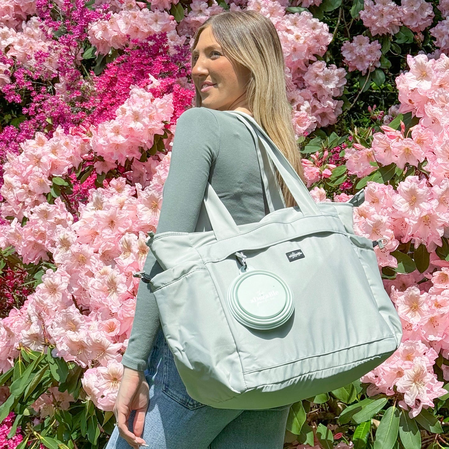 Oversized Tote - Fresh Mint