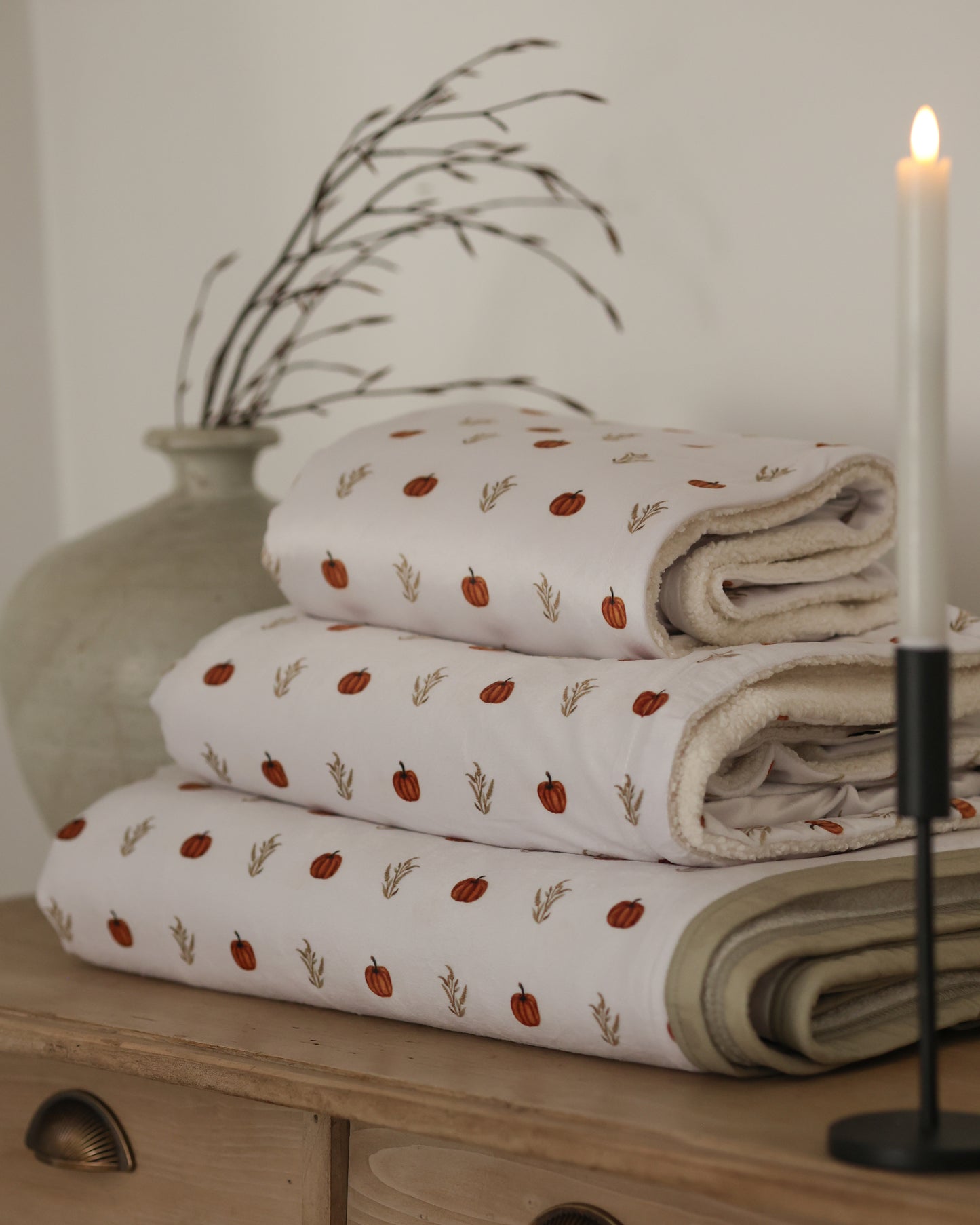 King Size Blanket - Pumpkin Farm