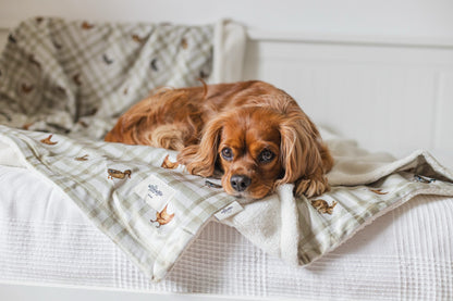 Dog & Puppy Bed Blanket - Cotswold Cottage