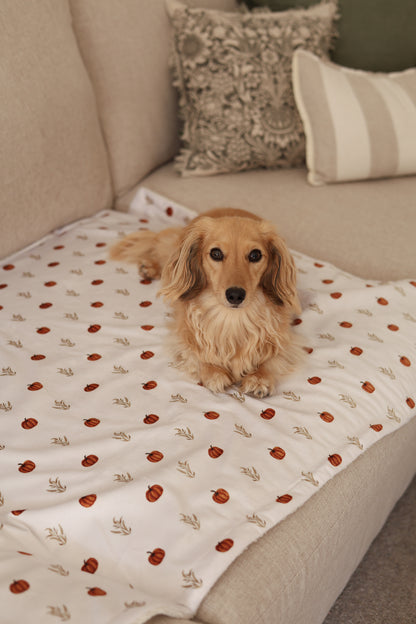 Dog Bed Blanket - Pumpkin Farm