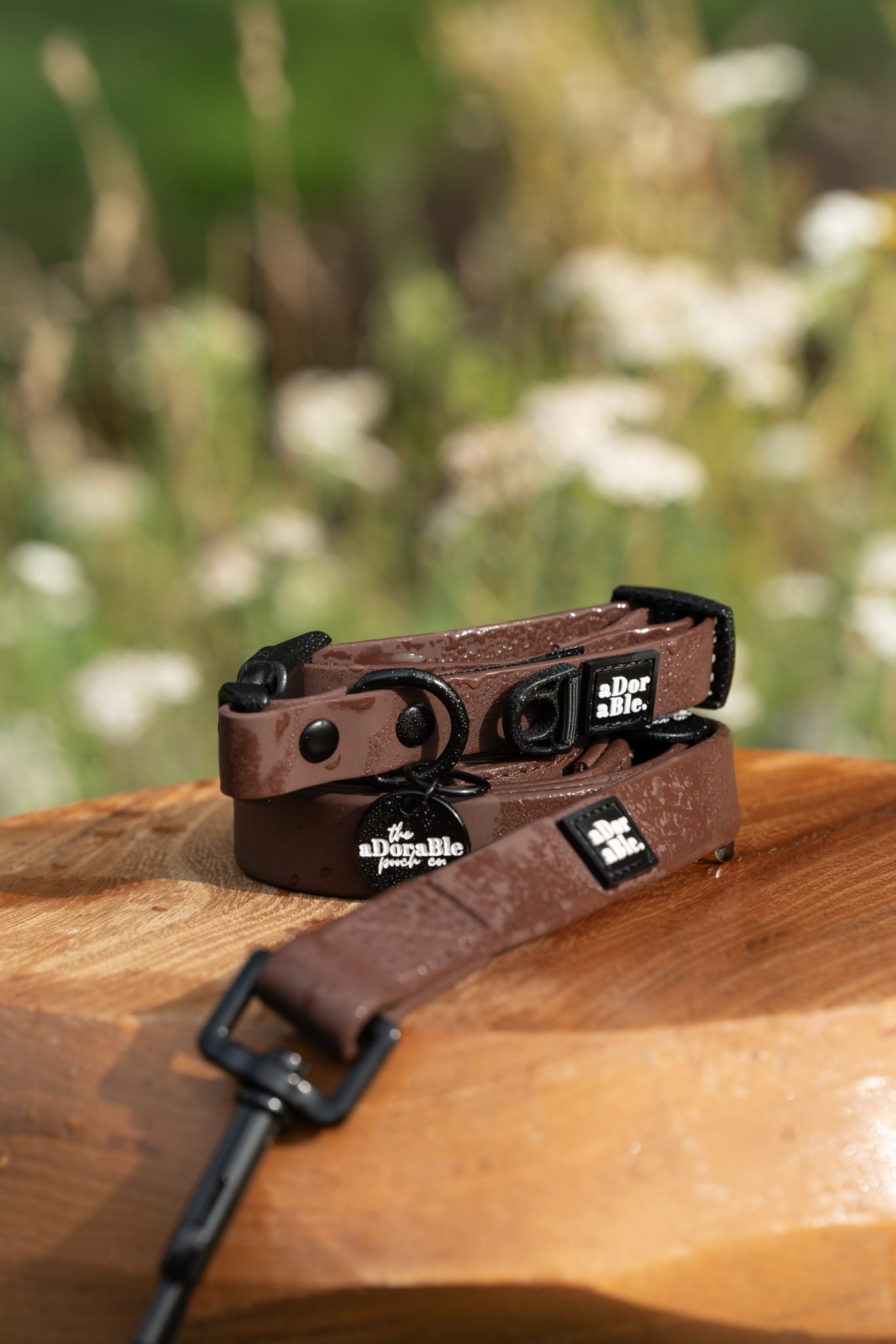 HydroFlex Lite™ Dog Collar - Chocolate
