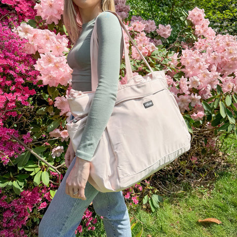 Oversized Tote - Soft Pink