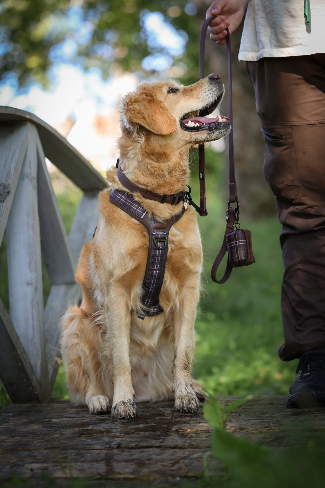 Heritage Poop Bag Holder - Truffle Brown