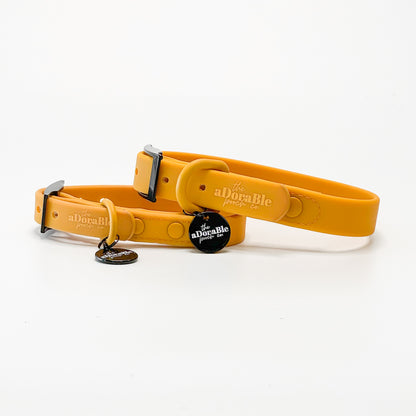 HydroFlex Waterproof Collar - Mustard Yellow