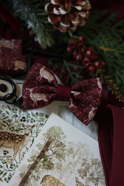 Bow Tie - Winter Fawn