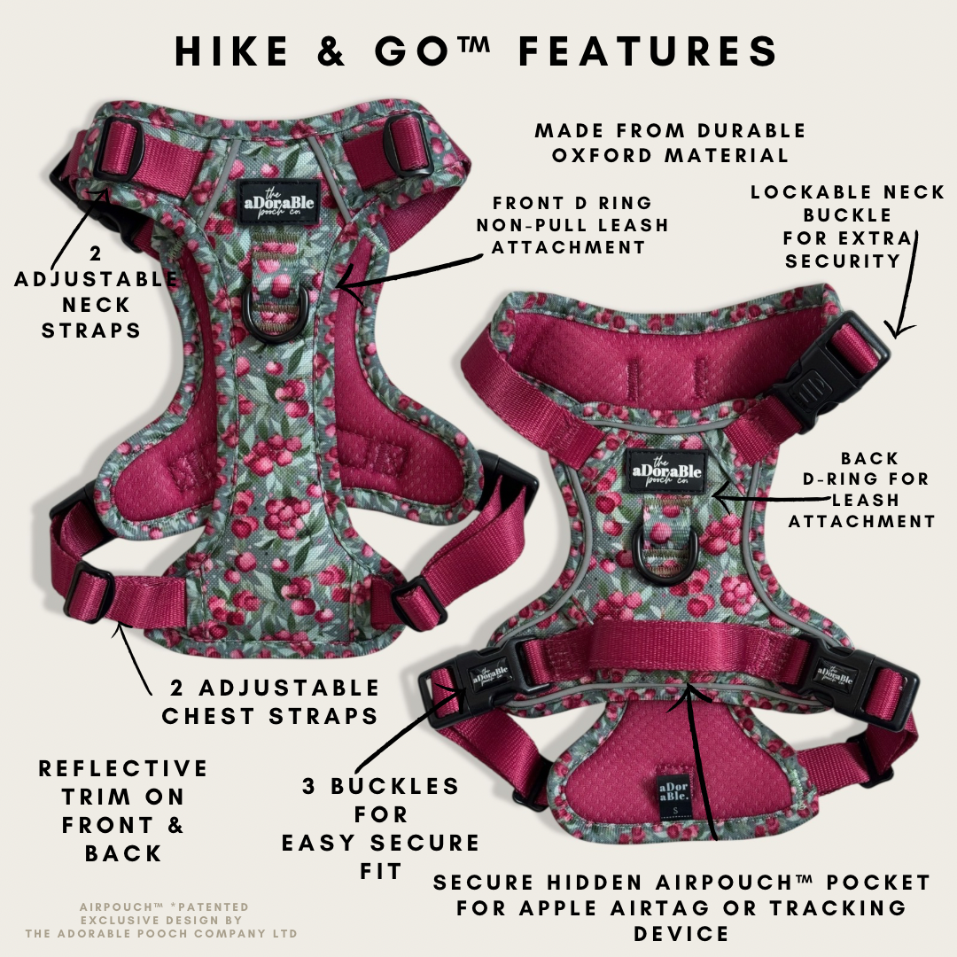 Hike & Go™ Harness - Crab Apple Cottage